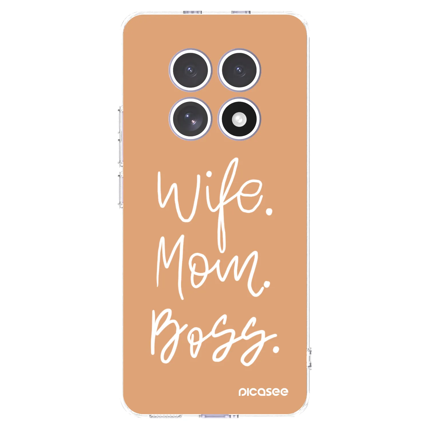 Picasee silikonska prozirna maskica za Xiaomi Redmi Note 15 - Boss Mama