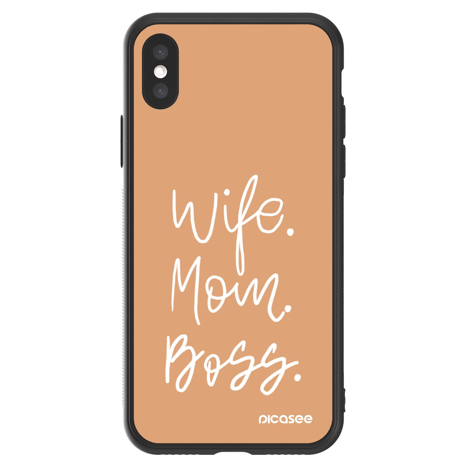 Picasee ULTIMATE CASE za Apple iPhone X/XS - Boss Mama