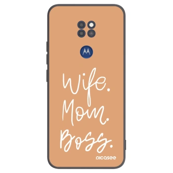 Maskica za Motorola Moto G9 Play - Boss Mama