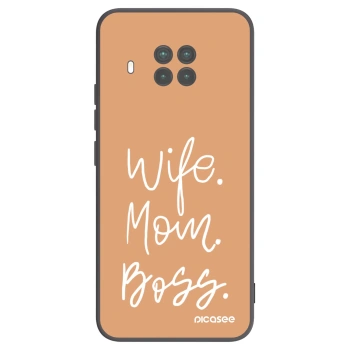 Picasee crna silikonska maskica za Xiaomi Mi 10T Lite - Boss Mama