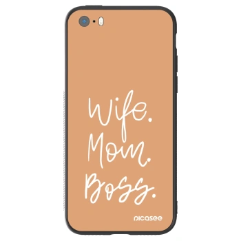 Maskica za Apple iPhone 5/5S/SE - Boss Mama