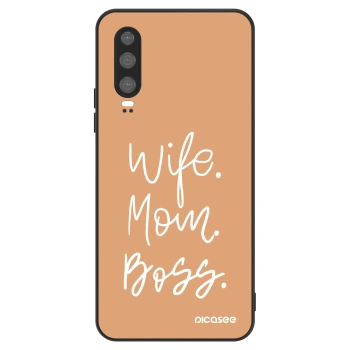 Maskica za Huawei P30 - Boss Mama