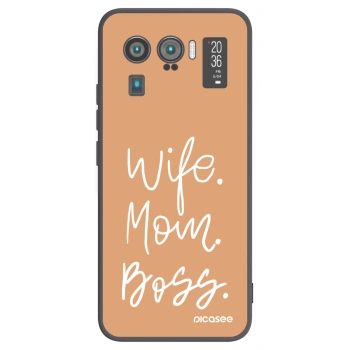 Picasee crna silikonska maskica za Xiaomi Mi 11 Ultra - Boss Mama