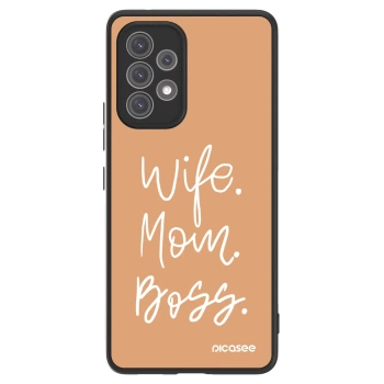 Picasee ULTIMATE CASE za Samsung Galaxy A52s 5G A528B - Boss Mama