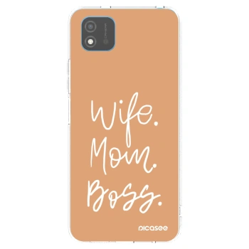 Picasee silikonska prozirna maskica za Realme C11 (2021) - Boss Mama