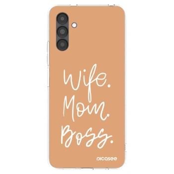 Picasee silikonska prozirna maskica za Samsung Galaxy A04s A047F - Boss Mama