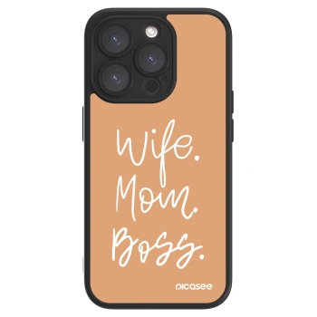 Picasee ULTIMATE CASE za Apple iPhone 15 Pro - Boss Mama