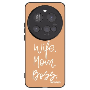 Picasee crna silikonska maskica za Xiaomi 15 Ultra - Boss Mama