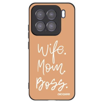 Picasee crna silikonska maskica za Xiaomi 15 - Boss Mama