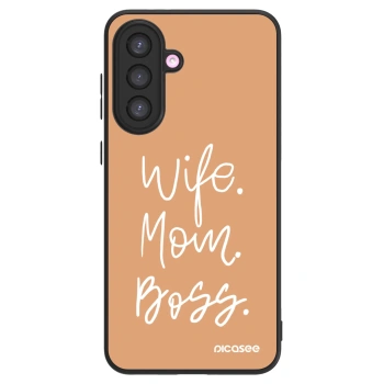 Picasee ULTIMATE CASE za Samsung Galaxy A56 5G A566B - Boss Mama