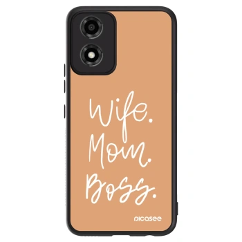 Maskica za Motorola Moto E14 - Boss Mama