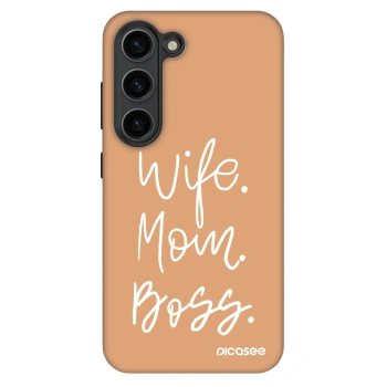 Picasee Fashion Case za Samsung Galaxy S23+ 5G - Boss Mama
