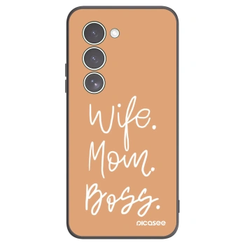 Picasee crna silikonska maskica za Xiaomi Redmi 15 5G - Boss Mama