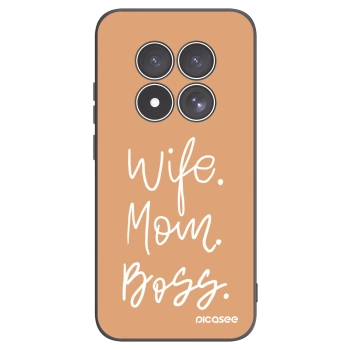 Picasee crna silikonska maskica za Xiaomi Redmi Note 15 Pro 4G - Boss Mama