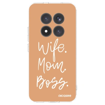 Picasee silikonska prozirna maskica za Xiaomi Redmi Note 15 Pro+ - Boss Mama