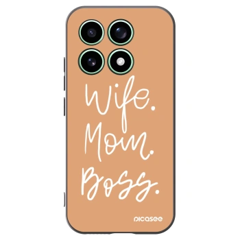 Picasee crna silikonska maskica za Xiaomi 17 - Boss Mama