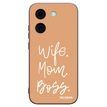 Picasee crna silikonska maskica za Xiaomi Poco X8 Pro - Boss Mama