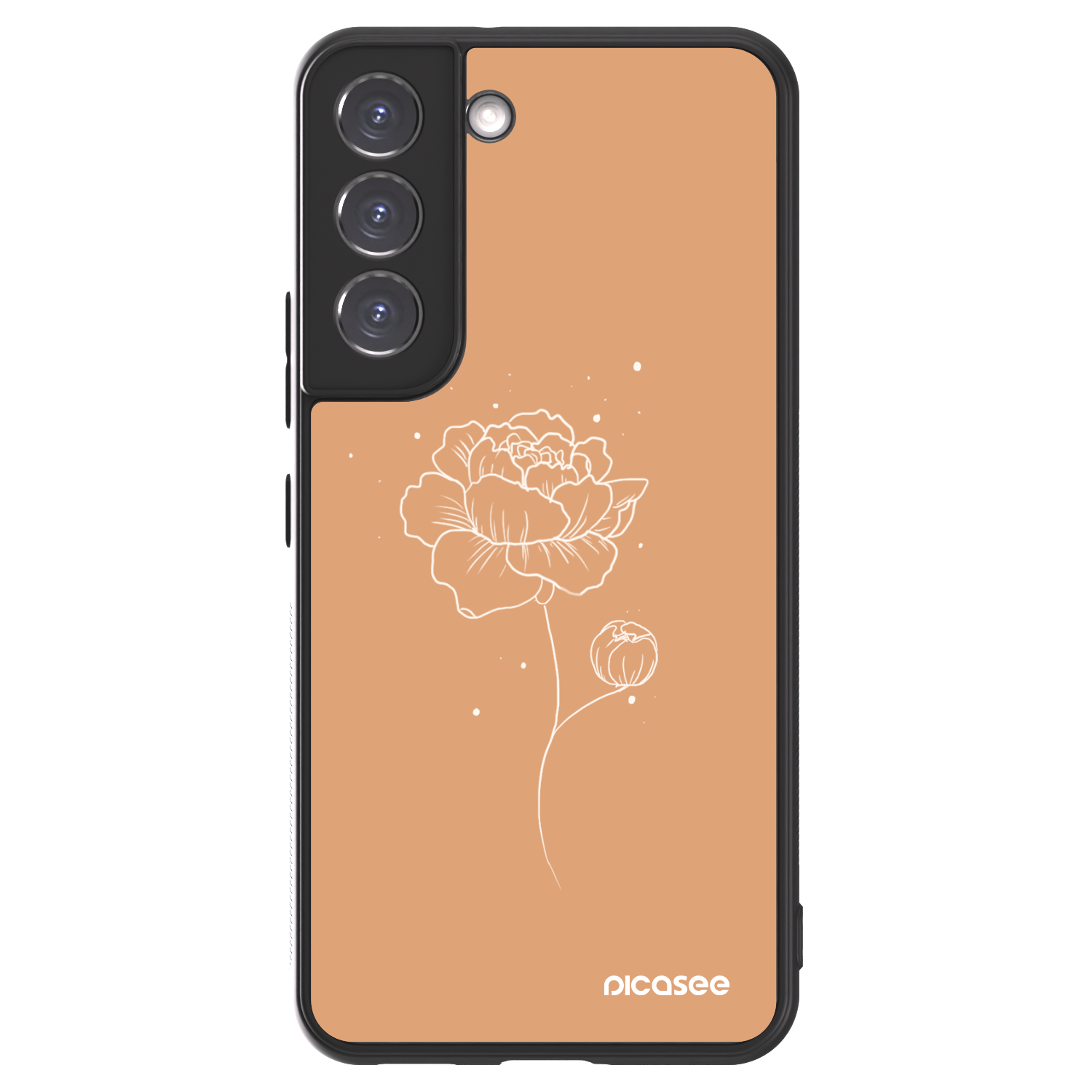 Picasee ULTIMATE CASE PowerShare za Samsung Galaxy S22 5G - Peonies