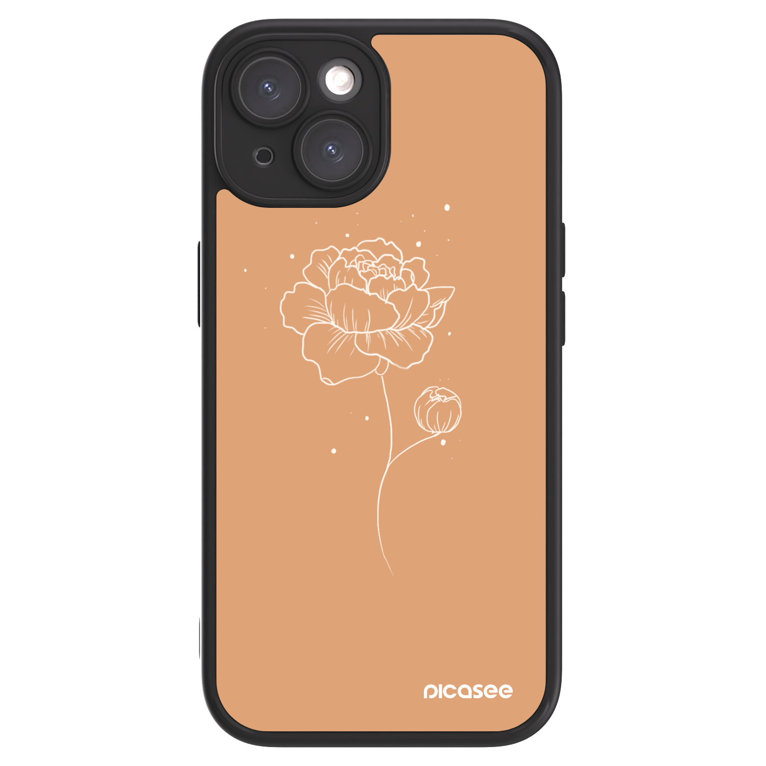 Picasee ULTIMATE CASE za Apple iPhone 15 - Peonies