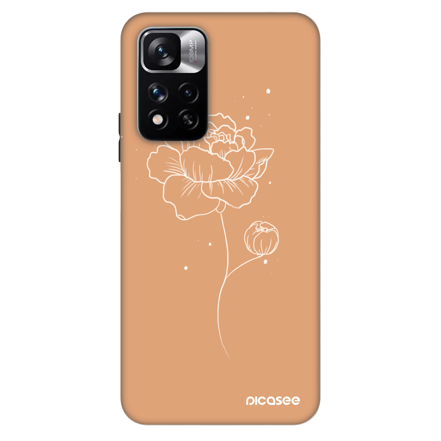 Picasee Fashion Case za Xiaomi Redmi Note 11 Pro 5G - Peonies