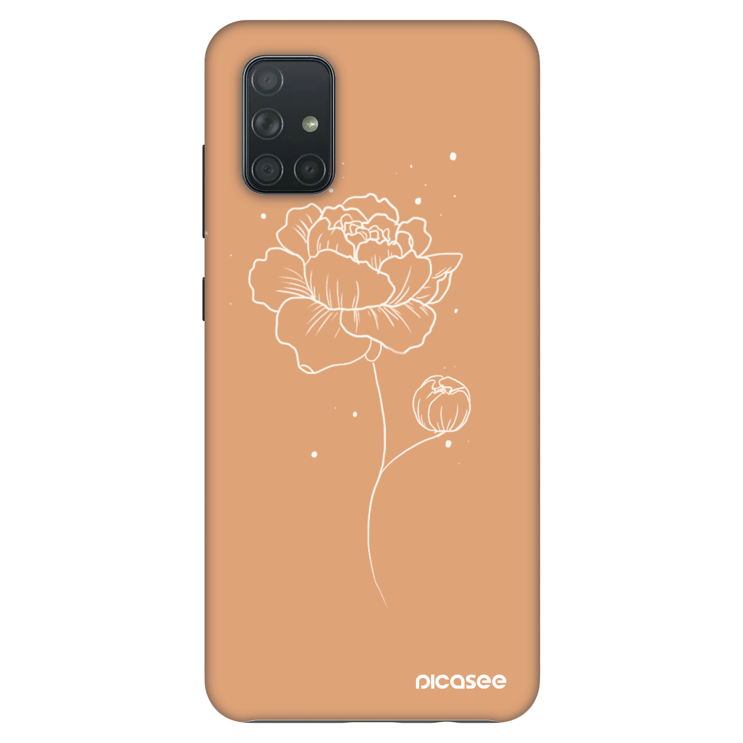Picasee Fashion Case za Samsung Galaxy A71 A715F - Peonies