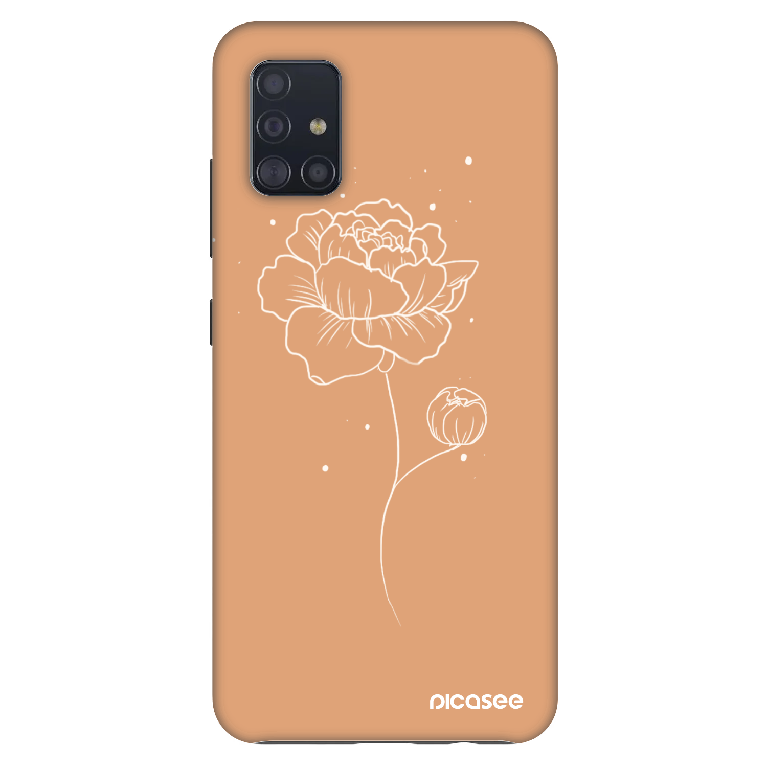 Picasee Fashion Case za Samsung Galaxy A51 A515F - Peonies