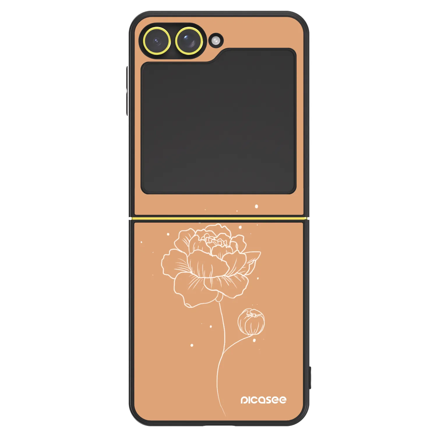 Picasee ULTIMATE CASE za Samsung Galaxy Z Flip7 FE 5G - Peonies