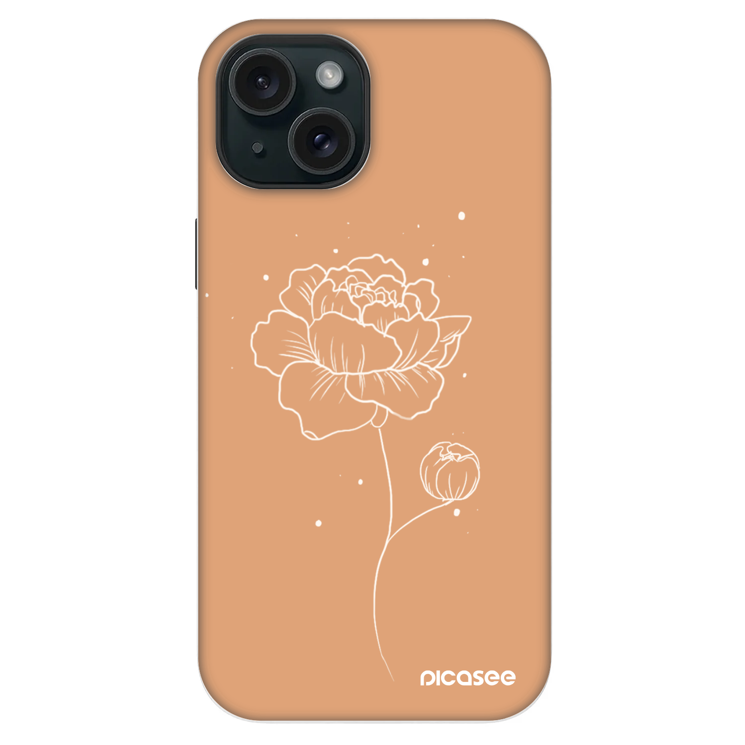 Picasee Fashion Case MagSafe za Apple iPhone 14 - Peonies
