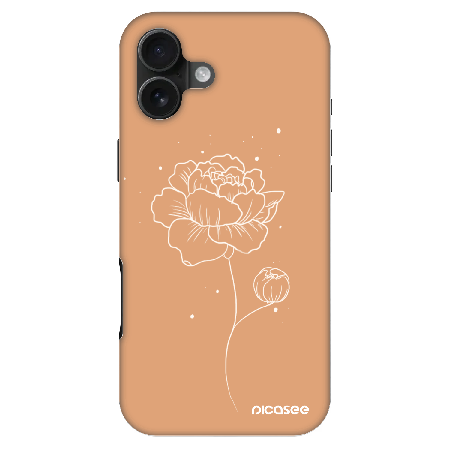 Picasee Fashion Case MagSafe za Apple iPhone 16 Plus - Peonies