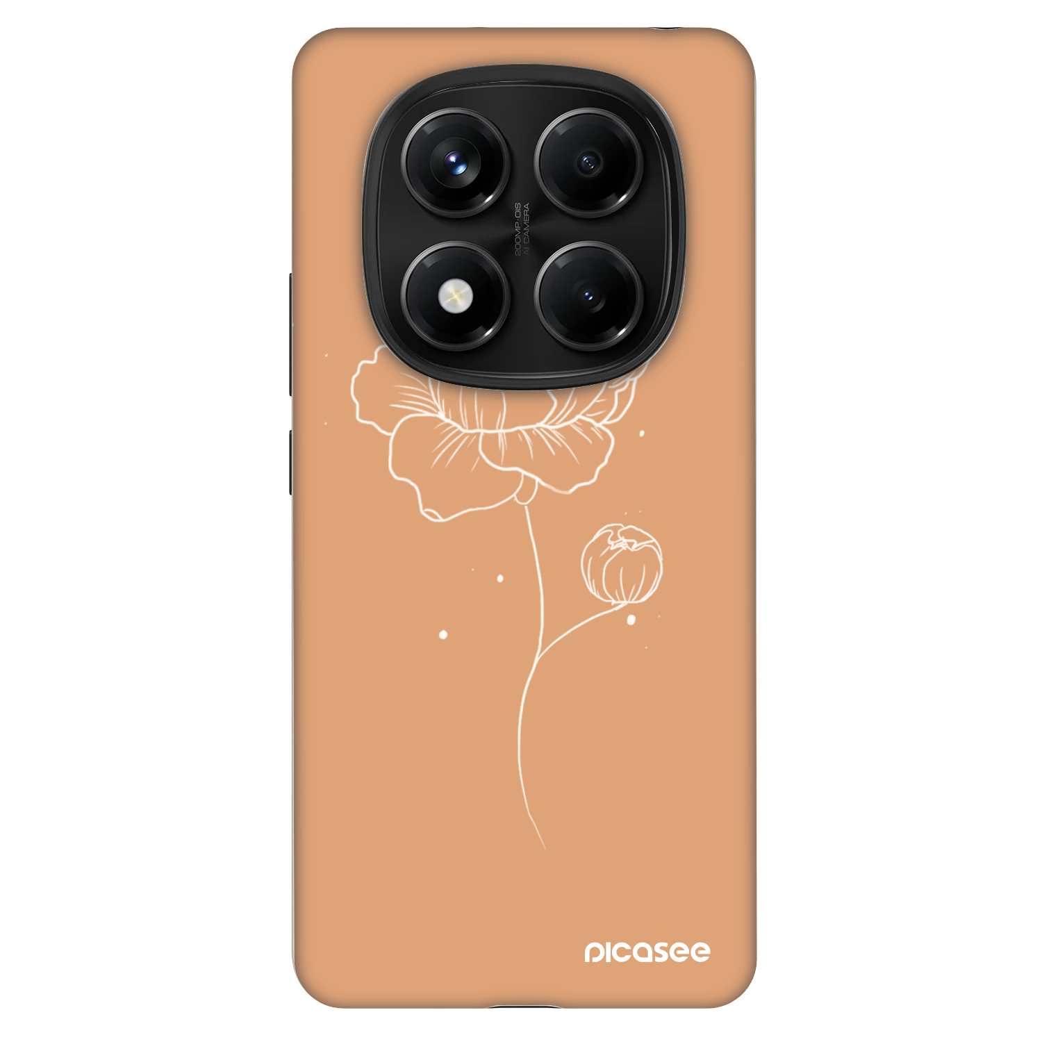 Picasee Fashion Case za Xiaomi Redmi Note 14 Pro 4G - Peonies