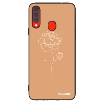Maskica za Samsung Galaxy A20s - Peonies