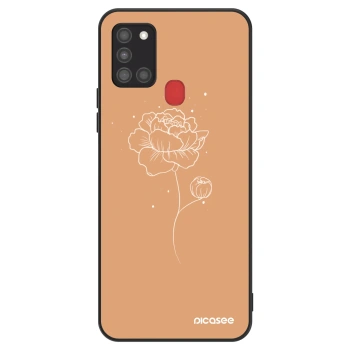 Maskica za Samsung Galaxy A21s - Peonies