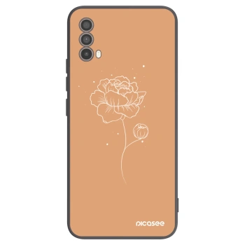 Maskica za Motorola Moto E40 - Peonies
