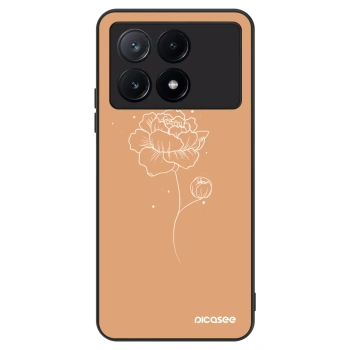 Maskica za Xiaomi Poco X6 Pro - Peonies