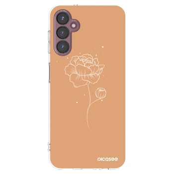 Picasee silikonska prozirna maskica za Samsung Galaxy A05s A057G - Peonies