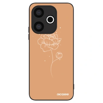 Maskica za Xiaomi Redmi 13 4G - Peonies