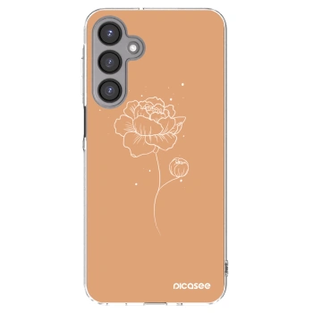 Picasee silikonska prozirna maskica za Samsung Galaxy A16 5G - Peonies