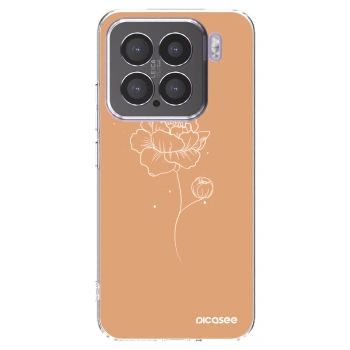 Picasee silikonska prozirna maskica za Xiaomi 15 - Peonies