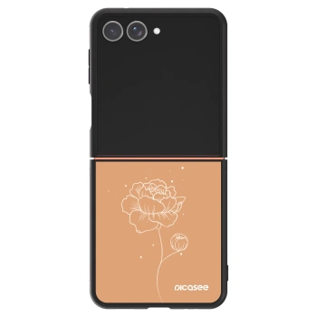 Maskica za Samsung Galaxy Z Flip7 5G - Peonies
