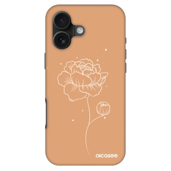 Maskica za Apple iPhone 16 - Peonies