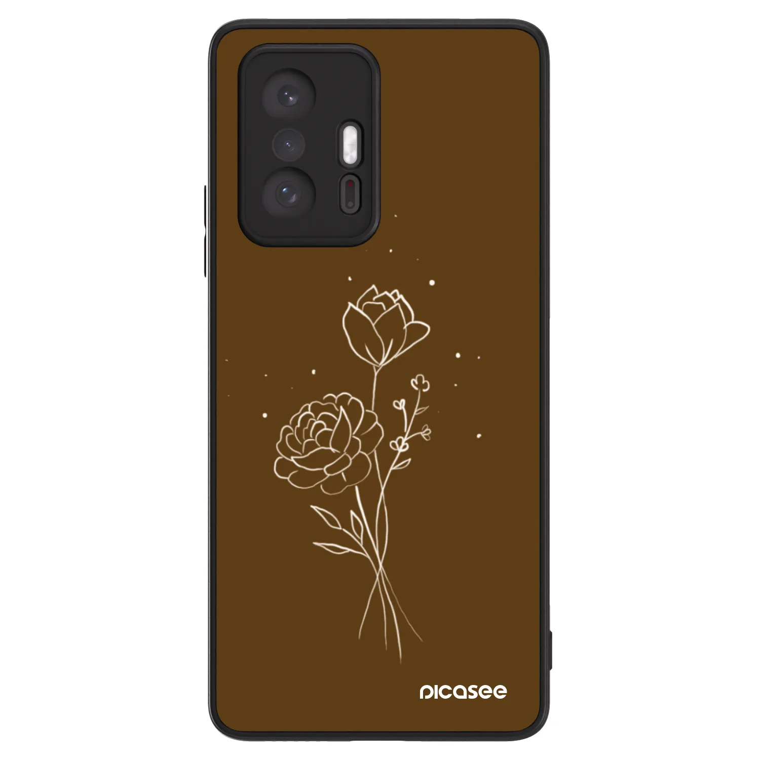 Picasee ULTIMATE CASE za Xiaomi 11T - Brown flowers