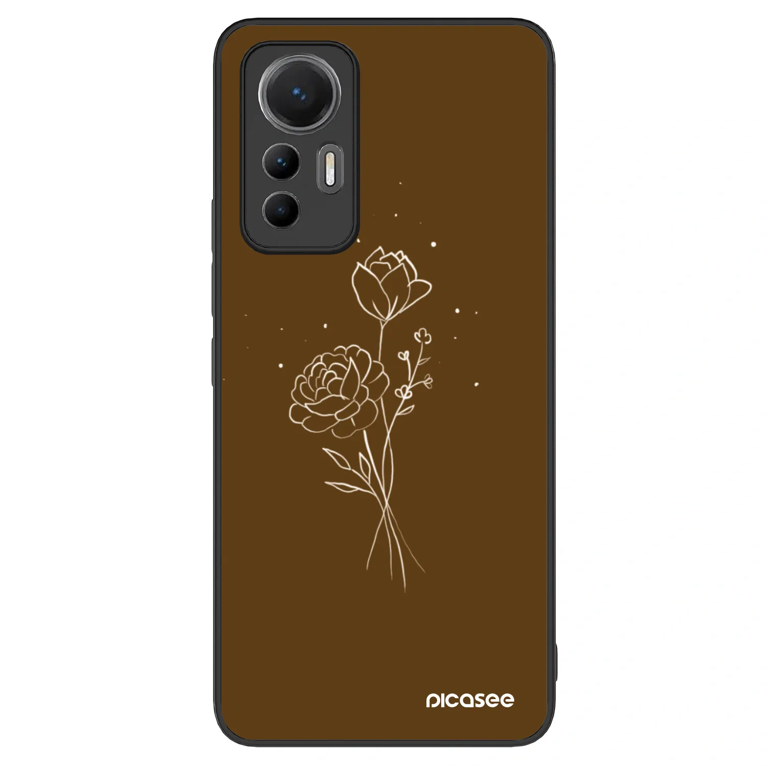 Picasee ULTIMATE CASE za Xiaomi 12 Lite - Brown flowers