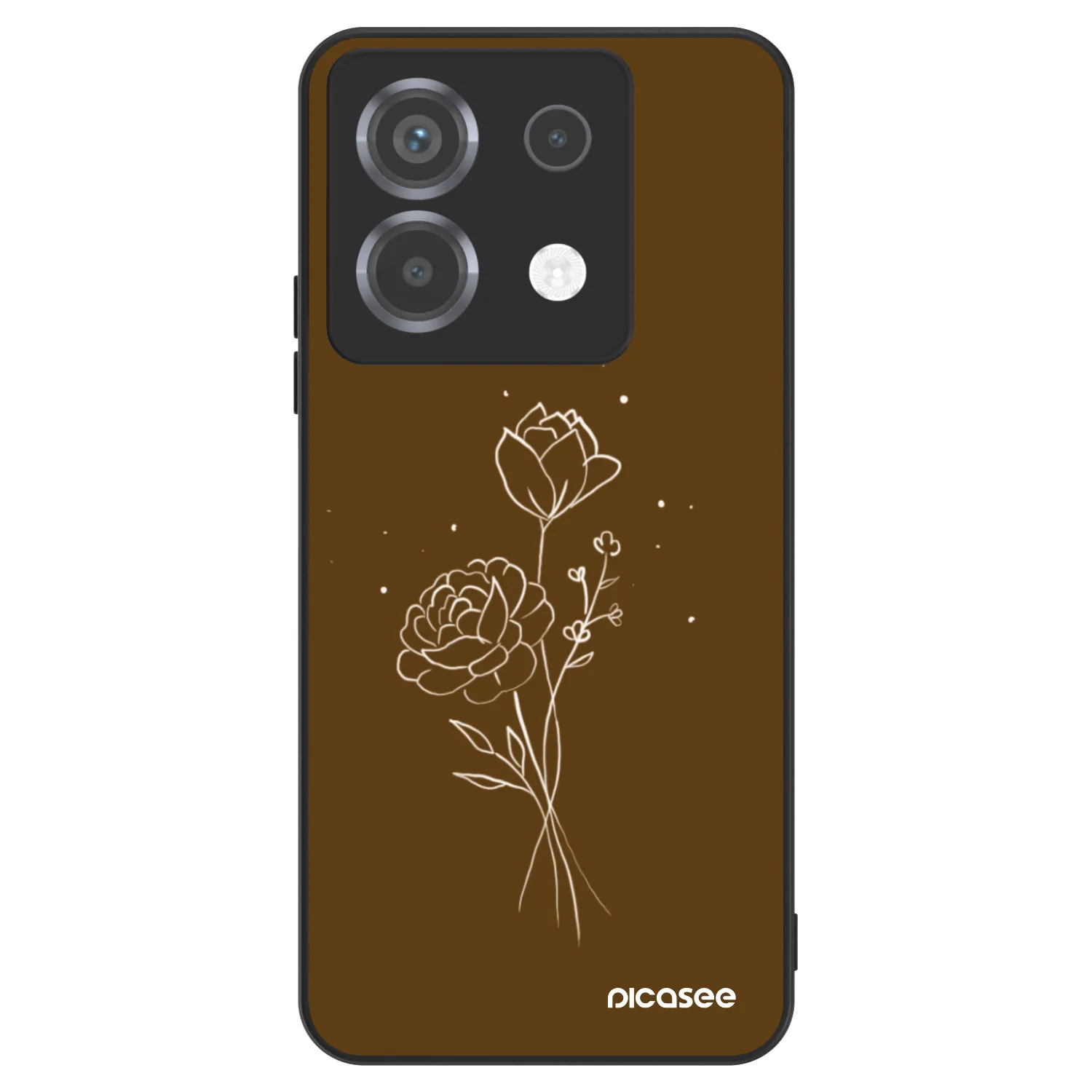 Picasee ULTIMATE CASE za Xiaomi Poco X6 - Brown flowers
