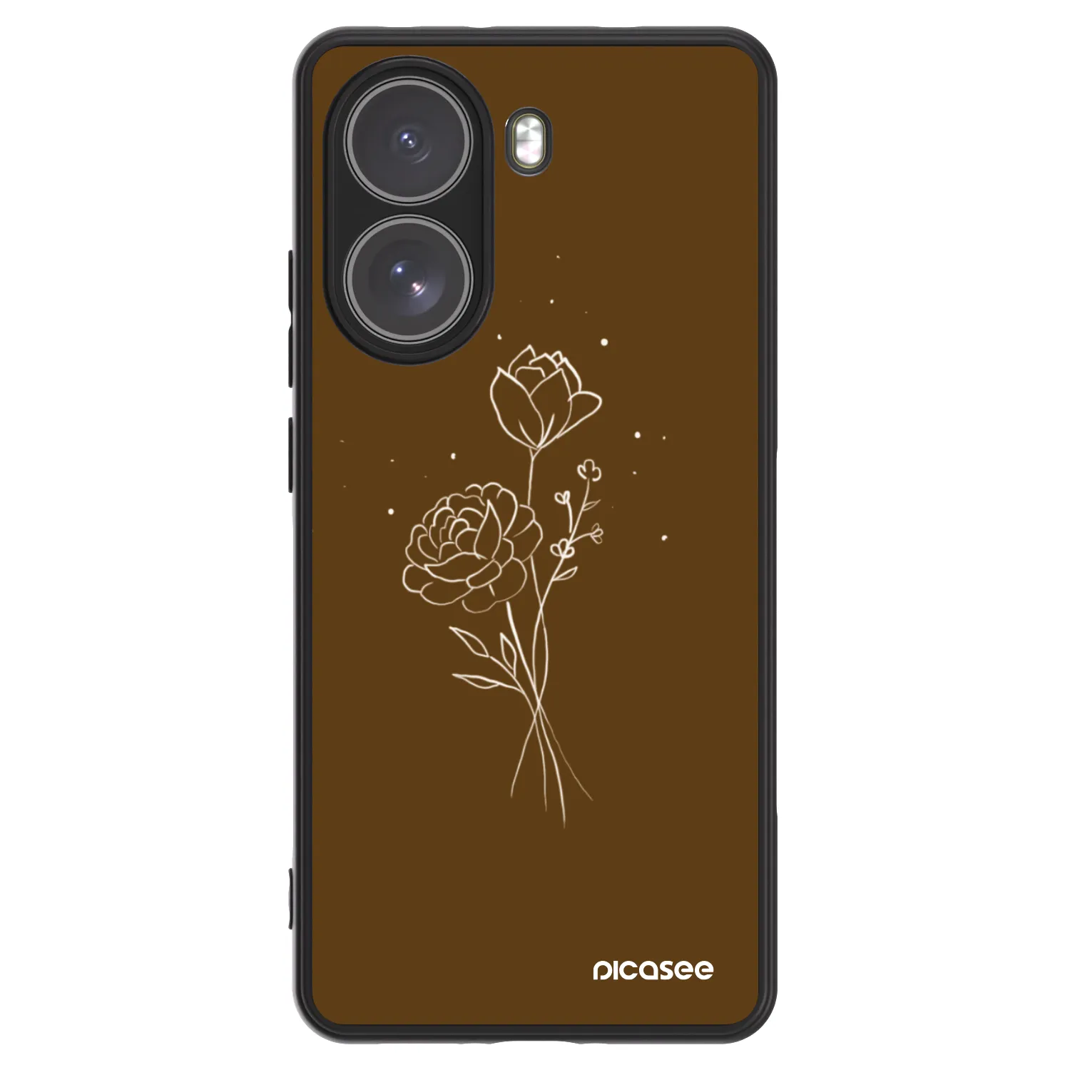 Picasee ULTIMATE CASE za Xiaomi Poco X7 - Brown flowers