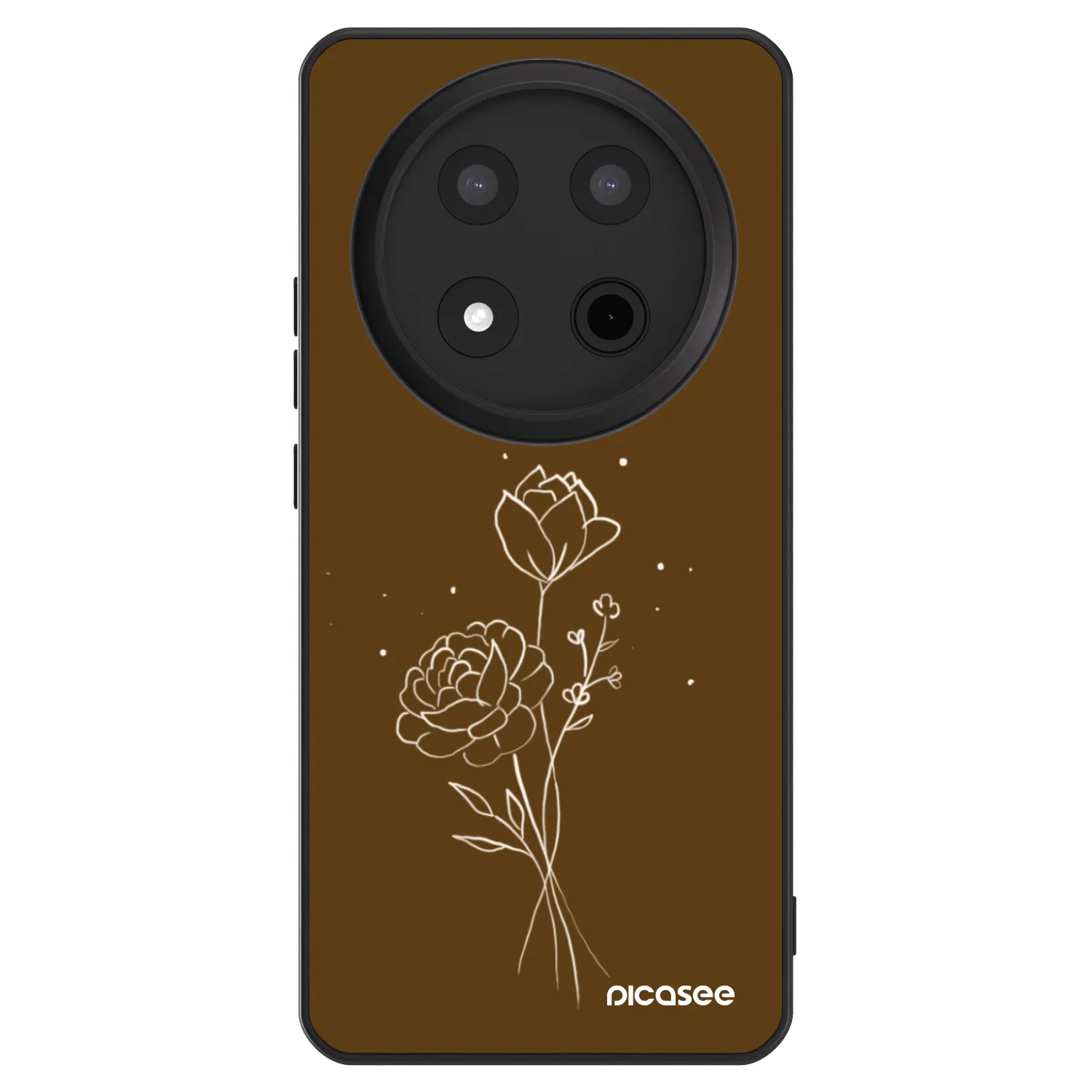 Picasee ULTIMATE CASE za Honor Magic7 Lite 5G - Brown flowers