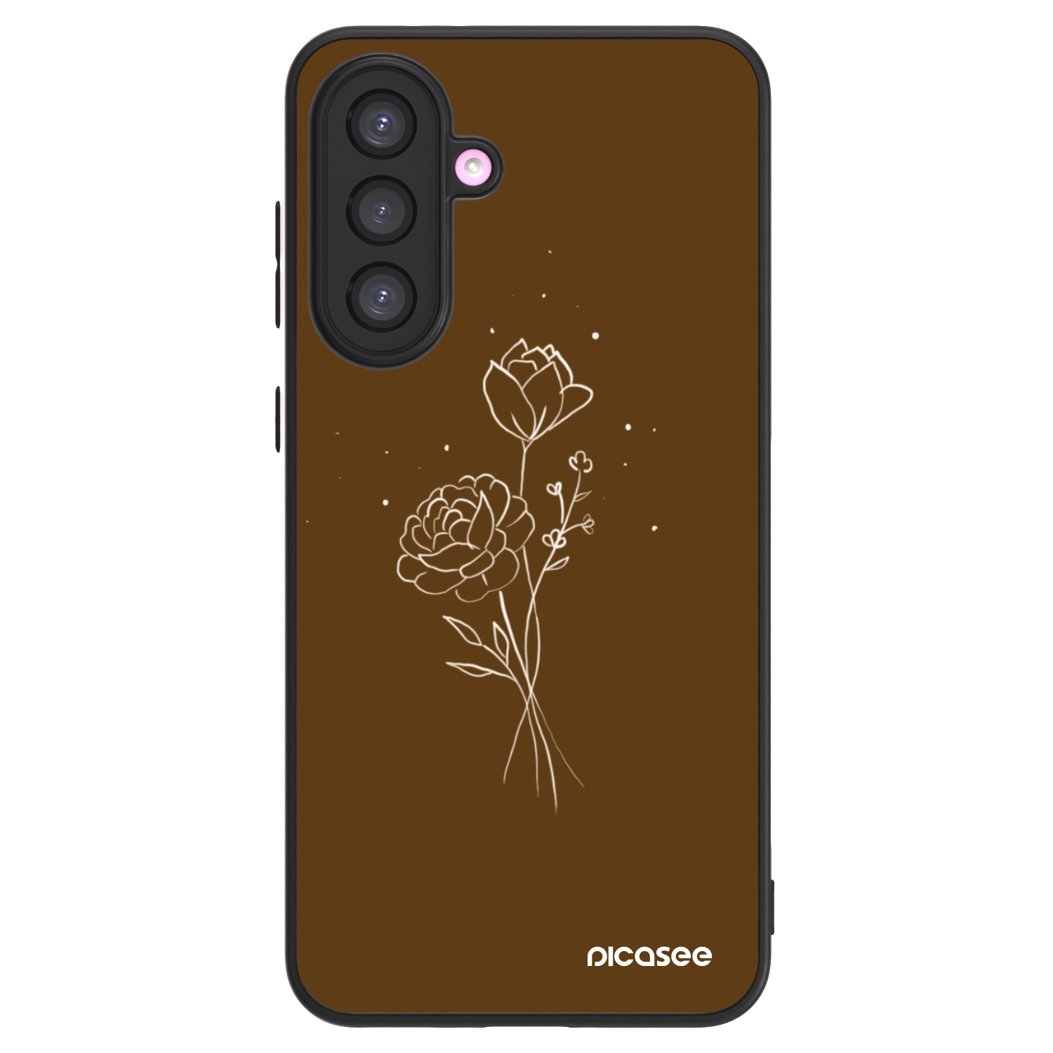 Picasee ULTIMATE CASE za Samsung Galaxy A36 5G - Brown flowers