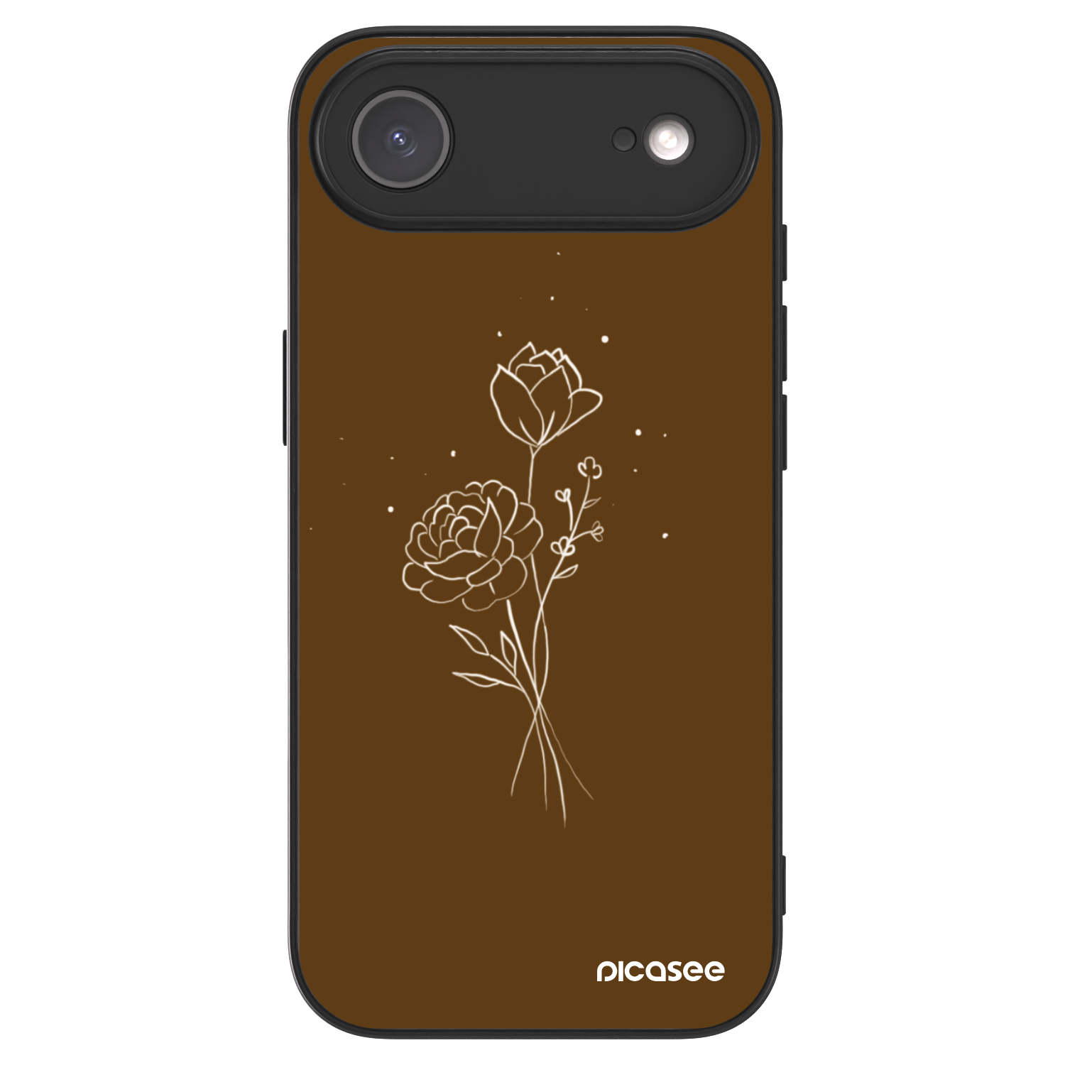 Picasee ULTIMATE CASE za Apple iPhone Air - Brown flowers