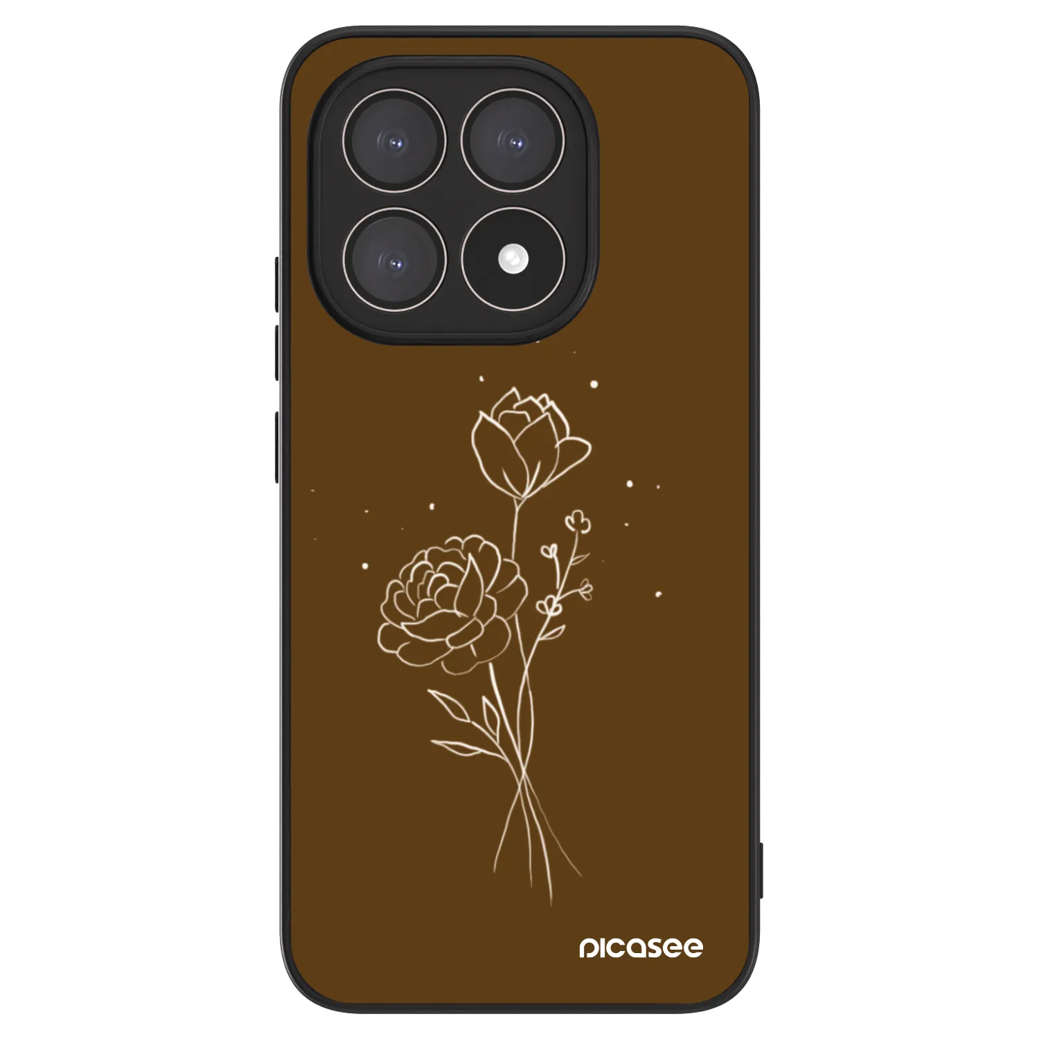 Picasee ULTIMATE CASE za Xiaomi 15T - Brown flowers