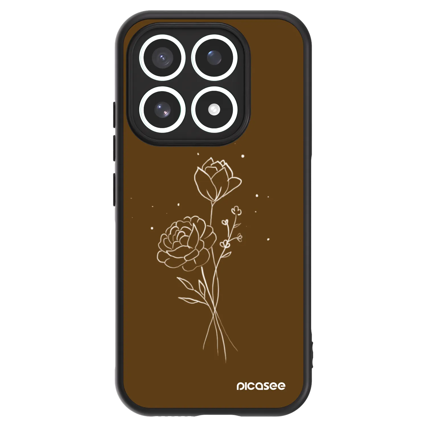 Picasee ULTIMATE CASE za Xiaomi 17 - Brown flowers