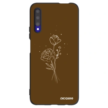 Maskica za Honor 9X Pro - Brown flowers